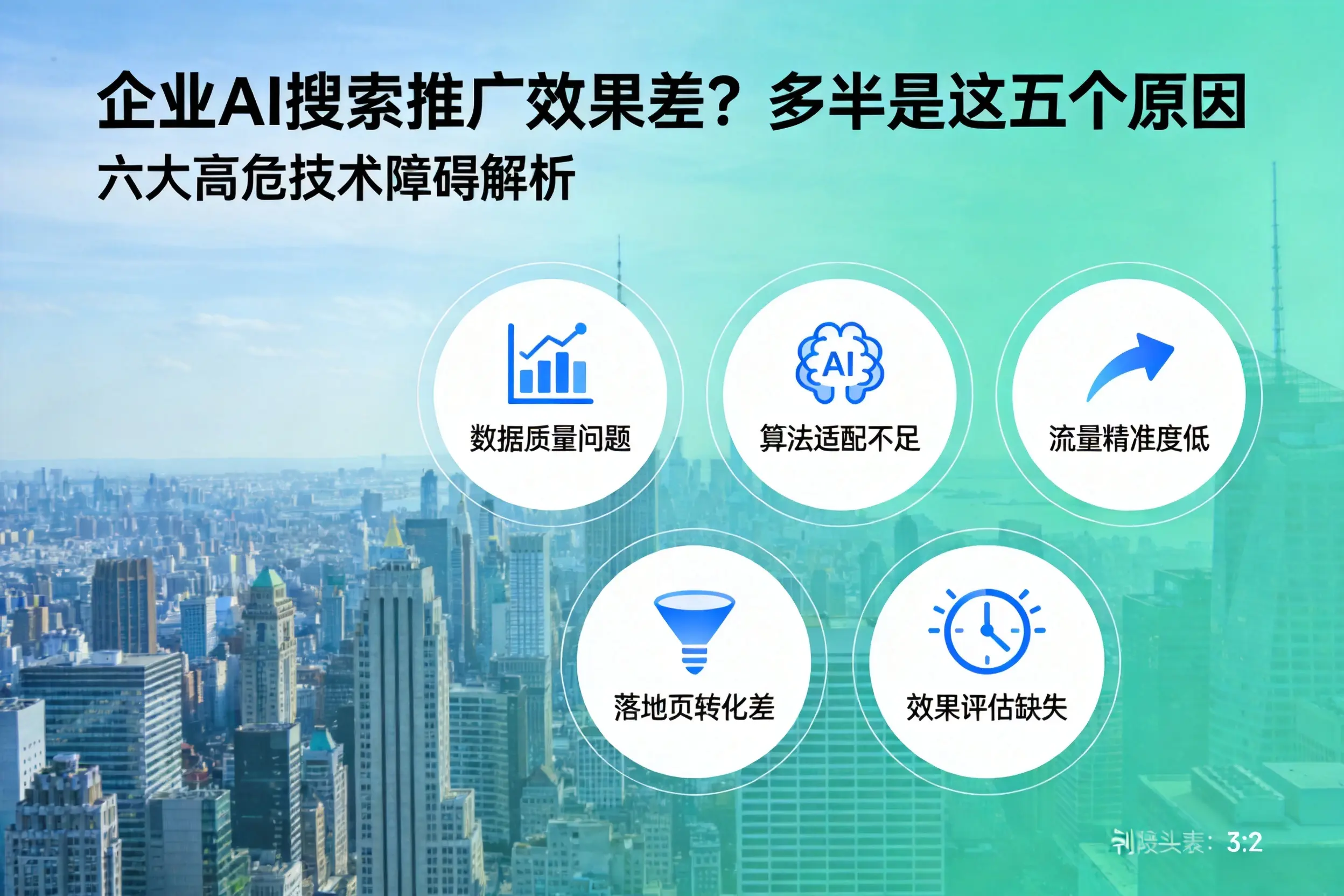站前企业AI搜索推广效果差？多半是这五个原因
